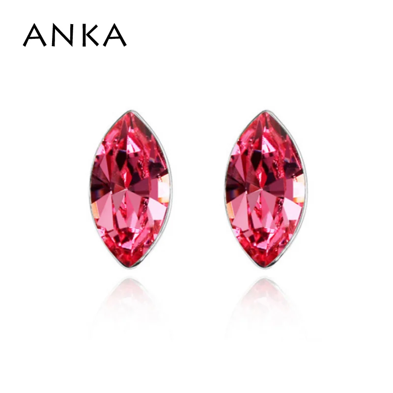 Анка новый всплеск Кристальные серьги гвоздики для женщин тонкой полировки