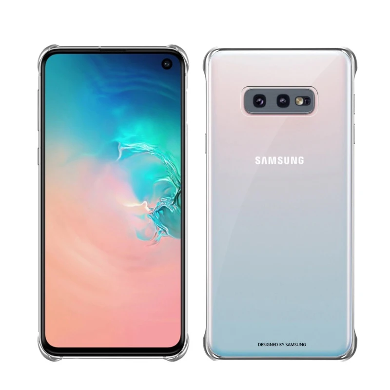 Оригинальный противоударный чехол для телефона Samsung мягкий Galaxy S10 X + Plus S10e яркий