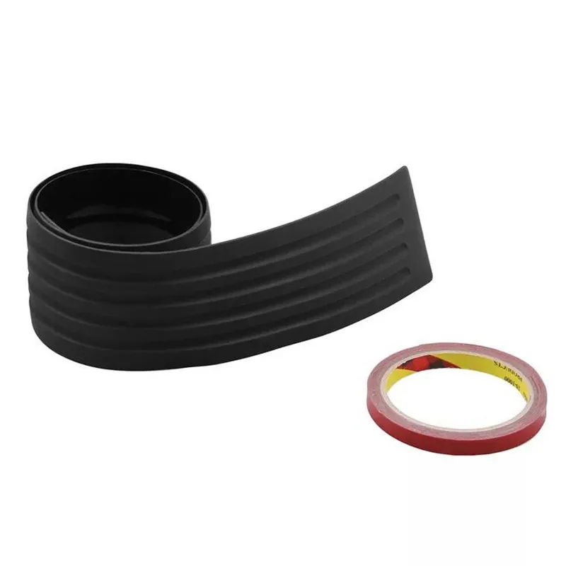 Автомобильный Стайлинг резиновый Задний защитный бампер для багажника Накладка