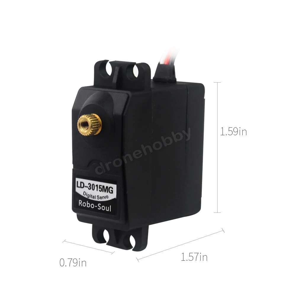 Цифровой сервопривод с полностью металлической передачей 17 кг 270 градусов