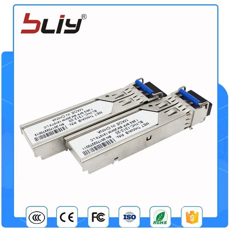 20 км 1000 Base двойное волокно sfp lc слот 1.25 г Gigabit Ethernet модули|fiber sfp|module sfpsfp module |