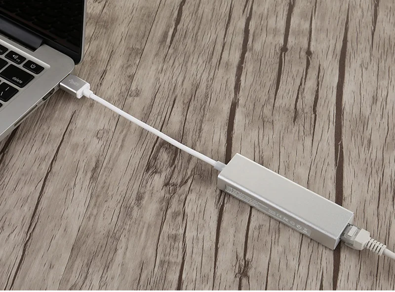 3 порта USB 0 концентратор 10/100/1000 Мбит/с к RJ45 Gigabit Ethernet Проводная сетевая карта LAN