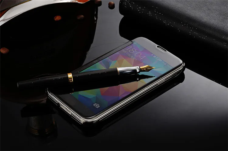 Роскошный чехол для Samsung Galaxy S5 i9600 с зеркальным гальваническим покрытием защитный