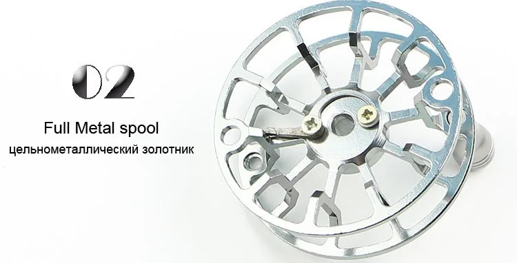 Новый Золотой/Серебряный/Красный Мини Зима Ice Fly Рыболовная Катушка Алюминия С