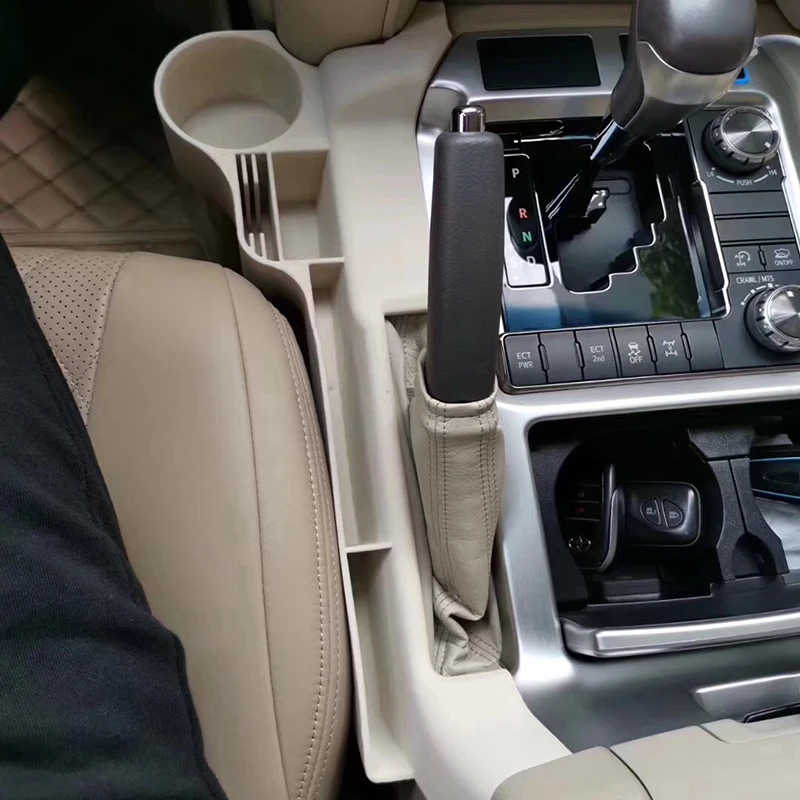 Для Land Cruiser LC200 2016 2019 органайзер для сиденья зазор коробка LHD хранения центральный