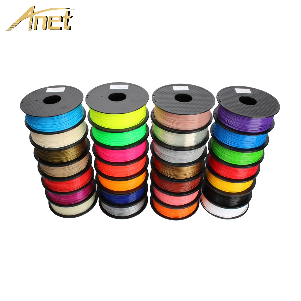 10 шт. Anet 3D принтеры PLA нити 1 75 мм кг для ручка поставок пластика|Материалы 3D-печати|