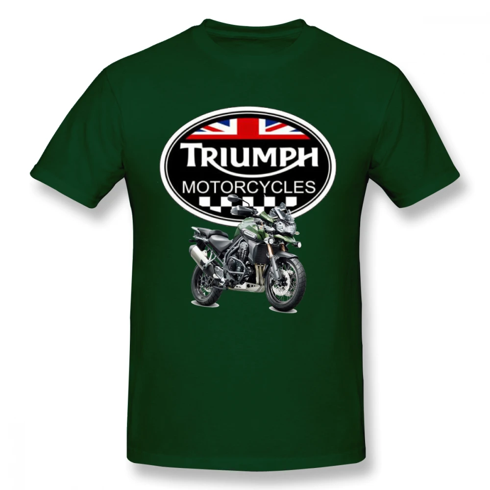Мужская футболка TRIUMPH мотоциклетный Топ большого размера 5XL 6XL | одежда