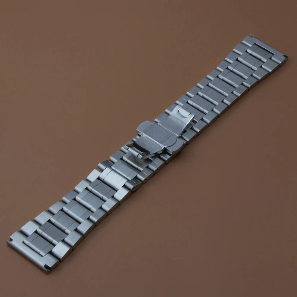 Спортивные Нержавеющая сталь ремешок на запястье металлический для наручных gps