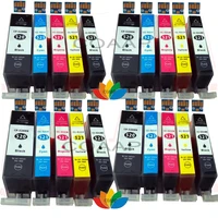 20 compatible canon 520 521 ink cartridge for canon pixma ip3600 ip4600 ip4700 mp540 mp550 mp560 mp640 mp620