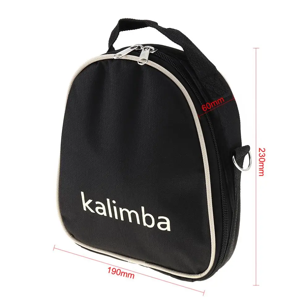 Универсальная сумка для хранения Kalimba 17/15/10 ключей мягкий чехол пальцев пианино