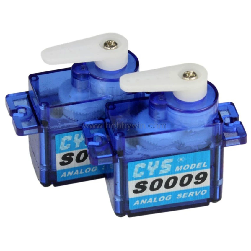 2pcs Analog 9g Micro Servo Plastic Gear CYS-Model S0009 for RC Model Airplane Glider Helicopter | Игрушки и хобби