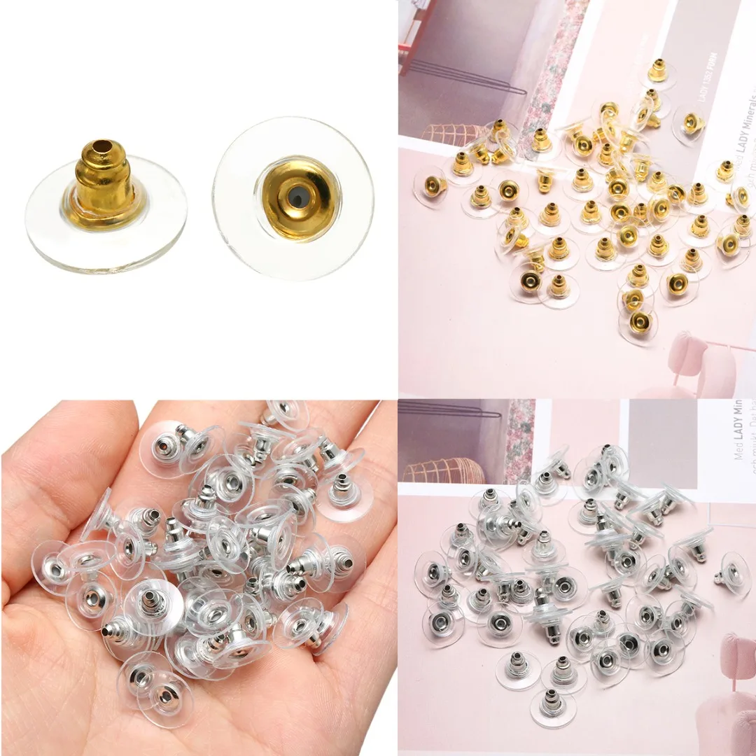 50 шт. оптовая продажа сделай сам гайки для ушей шаровары классика ювелирное