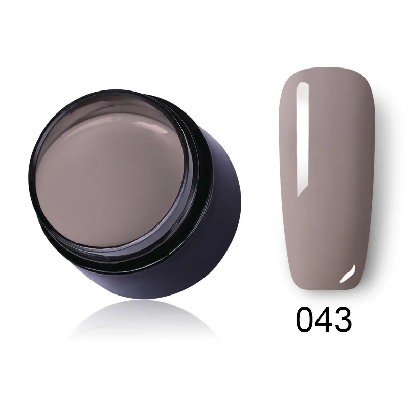 043 LEMOOC 5 мл Гель-лак для рисования 180 цветов набор гель-лаков для ногтей для маникюра Сделай Сам верхнее Базовое покрытие Hybird дизайн ногтей - Цвет: 043