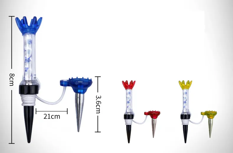 

5Pcs PGM Brand Outdoor Sports 80mm Golf Training Ball Tees Composite Magnetic Step Down Golf Ball Tee Holder Golf Accessories