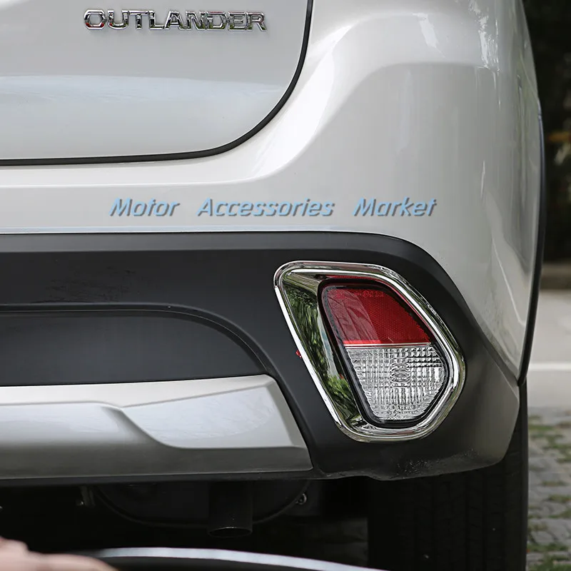 Новый хромированный передний задний противотуманный светильник Накладка для