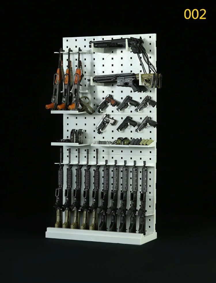 1/6 масштаб модель игрушечного тактического ружья стеллаж для демонстрационный