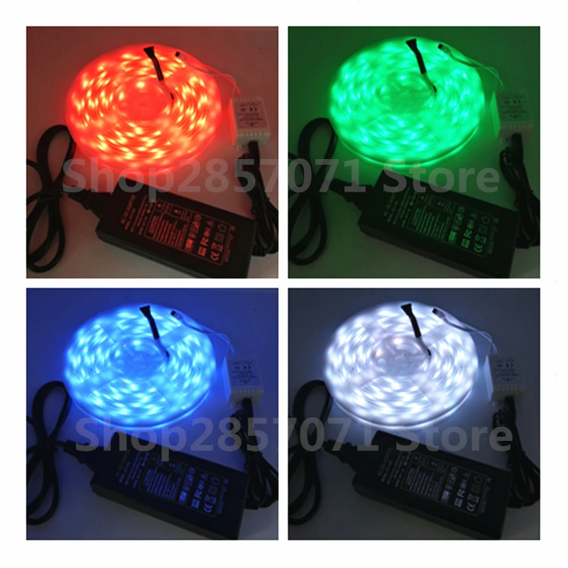 Гибкая светодиодная лента RGB RGBW RGBWW IP67 водонепроницаемый ИК контроллер с 40