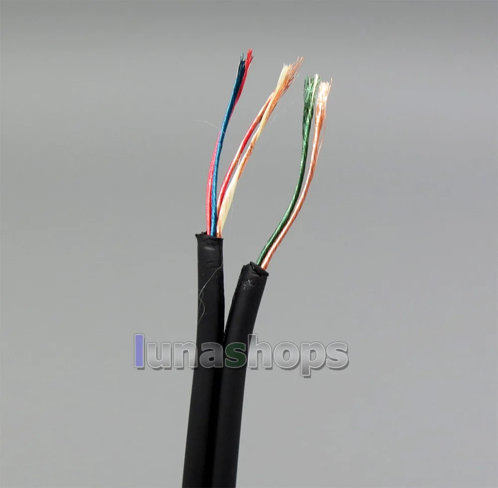 Сменный кабель для Hifiman HE560 HE-350 HE1000 V2 для наушников 3,5 мм до 2,5 мм LN006020