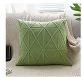 green 12 Цветов трикотажные сетки Чехлы для подушек размером 45*45 см диван дома декоративная наволочка для подушки для осень-зима Рождество - Цвет: green