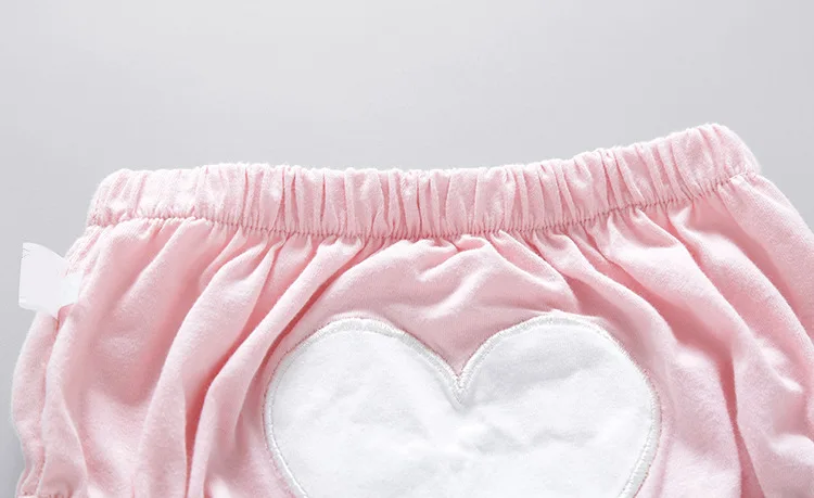 Милые детские шорты милые корейские повседневные Love Toddles хлопковые одежда для