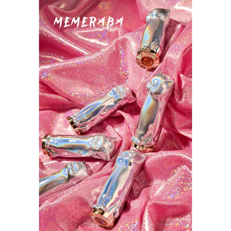 Матовая губная помада в форме милого кота стойкие помады нюдовый макияж