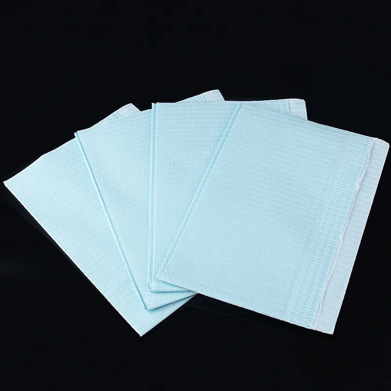 

125Pcs Disposable Tattoo Clean Pad Waterproof Medical Paper Tablecloths Mat Double Layer Tattoo Accessories Makeup Nail Art Tool