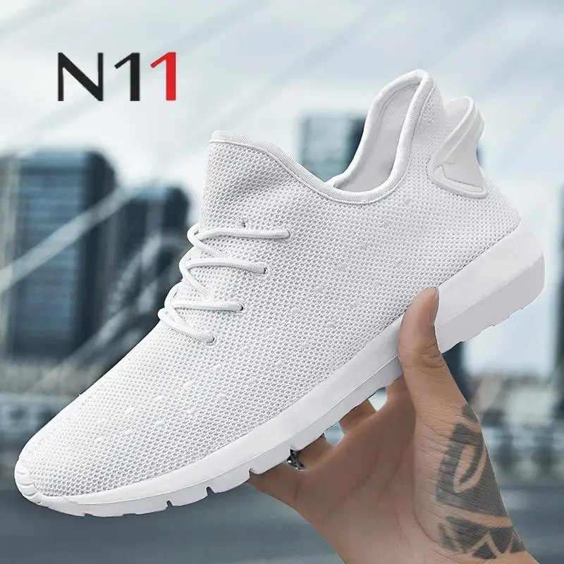 N11Men's/Повседневная прогулочная обувь Новинка 2018 года легкий комфортный дышащий