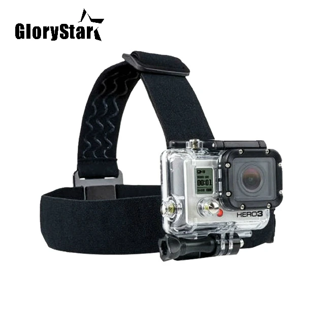 Эластичный регулируемый ремень для Gopro Hero 876543 SJCAM Xiaomi Yi 4k аксессуары экшн
