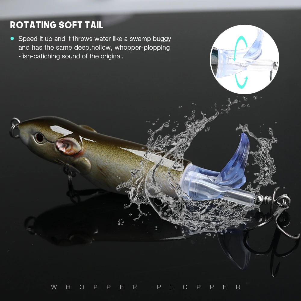 TREHOOK 9 см 13 г крыса Воблер Поппер Crankbait рыбалка/крэнки воблеры для рыбалки приманки