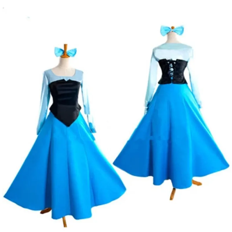 Лидер продаж как высокое качество Русалка Ариэль принцессы карнавальный костюм