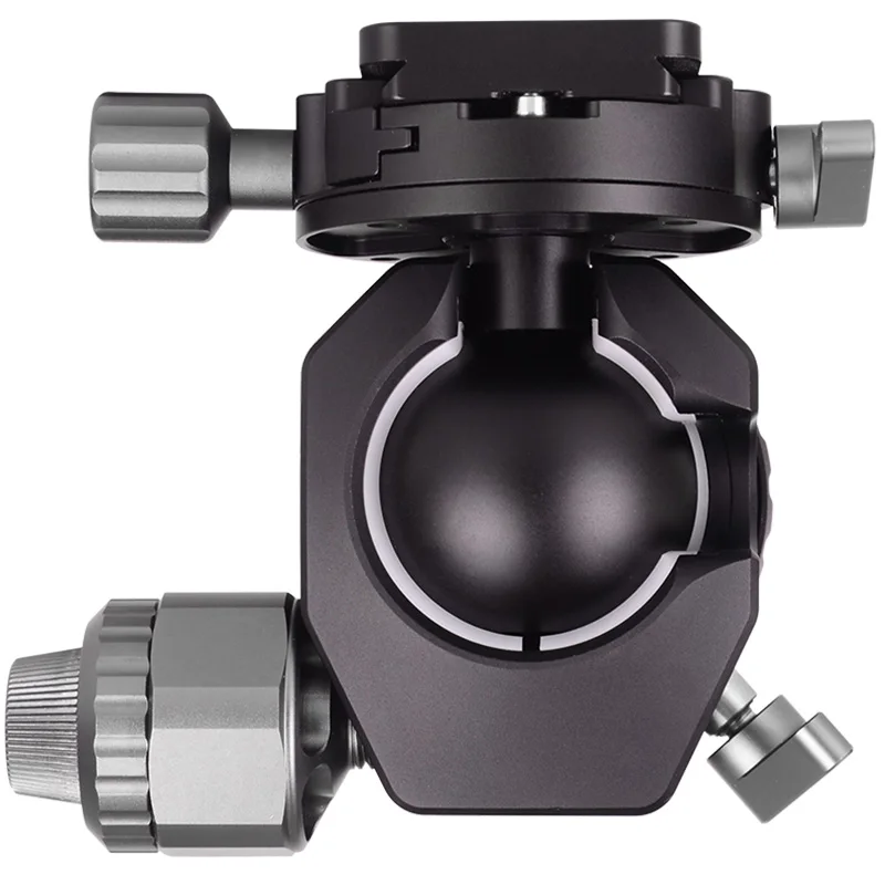 XILETU G-54 штатив шаровая Головка 360 градусов двойная панорамная фотография алюминиевая шаровая Головка сверхмощная с быстроразъемной пластиной