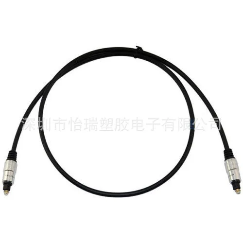 Волоконно-оптический аудио кабель цифровой волокна линии площадь очередь сбоку