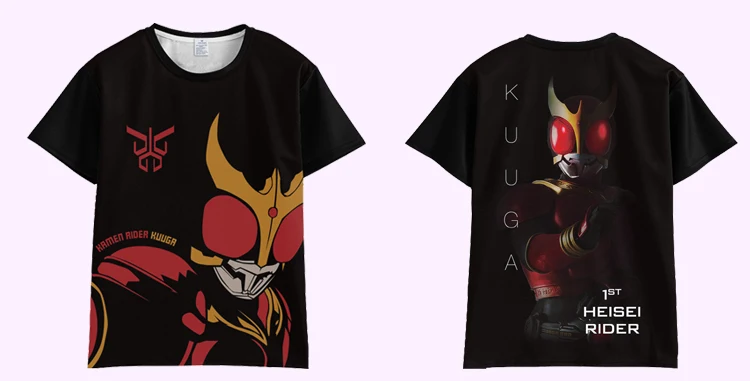 Горячая аниме маскарадный наездник Kamen Rider Build zi-o ex-aid косплей футболка для мужчин и женщин короткий рукав платье костюмы топы унисекс футболка