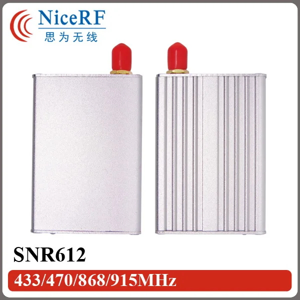 2 шт./лот NiceRF SNR612 100 мВт 20 дБм промышленный сетевой модуль 433 МГц RS485 беспроводной