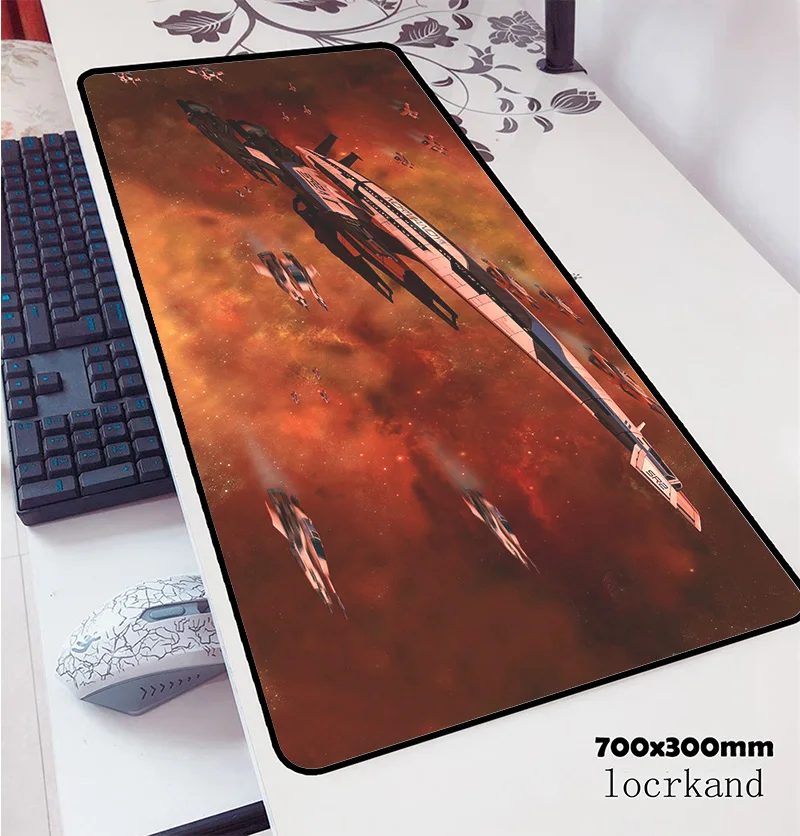 Коврик для мыши с эффектом массы 70x30 см игровой коврик мультяшным рисунком офиса