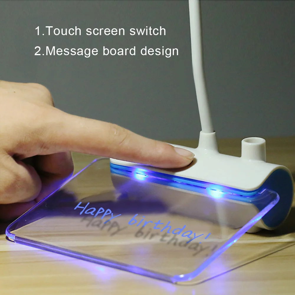 Портативное сенсорное управление ночник Регулируемый сенсорный USB