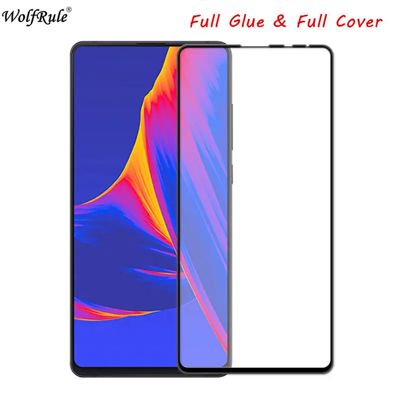 Защитная пленка для ЖК экрана Xiaomi Mi Mix 3 Полное клеевое стекло Xiomi MiMix закаленное
