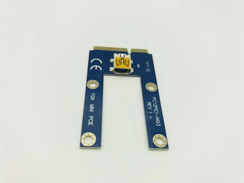 Mini PCI E к PCIe 60 см USB 3 0 Express 1x 16x расширитель адаптер Удлинительный кабель для
