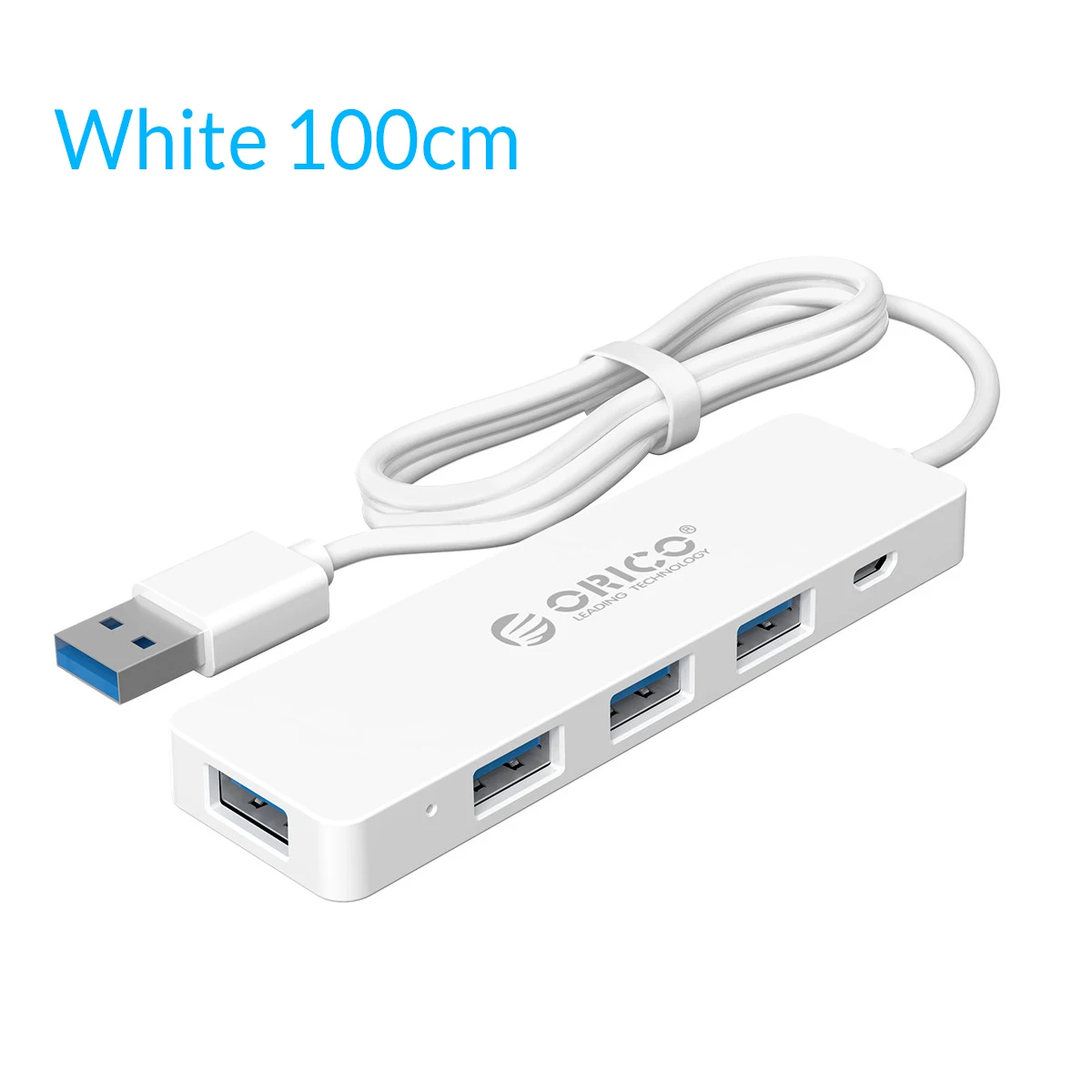 ORICO USB3.0 концентратор 5 Гбит/с 4 порта Мульти USB разветвитель OTG адаптер с интерфейсом питания для ПК MacBook ноутбук планшет компьютер
