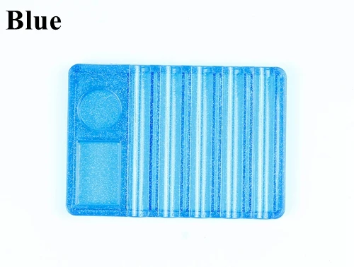 blue Artlalic 1 шт., пластиковая кисть для дизайна ногтей, держатель для ручек, дисплей, 4 цвета, новые инструменты для ногтей, для УФ-лака, Гелевая Кисть, украшение, держатель для ручки - Цвет: blue