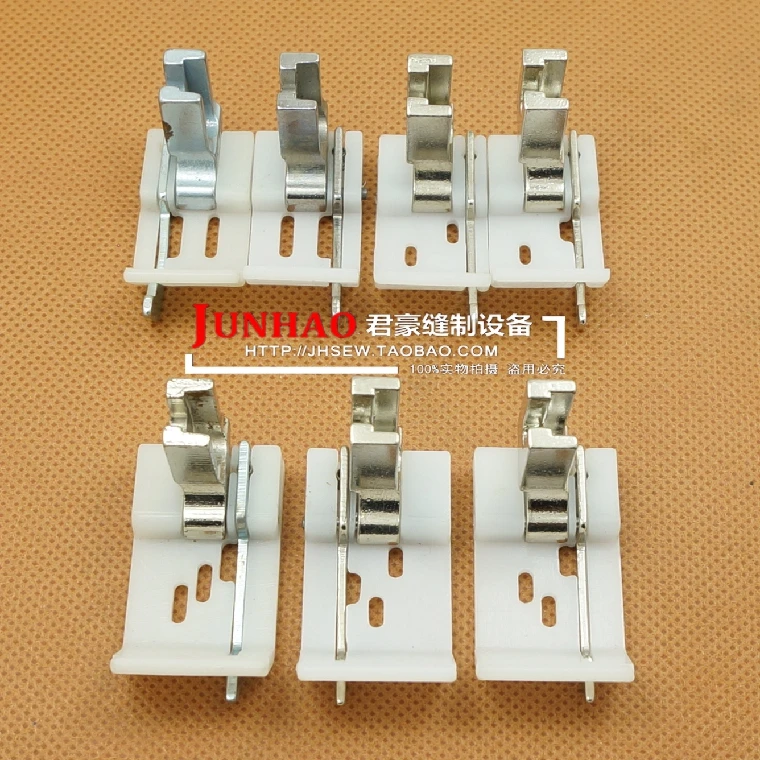 Правая/левая 1/4 6 мм и 5/16 8 0 1 2 пластиковая нажимная лапка для швейной машины 2/3 иглы