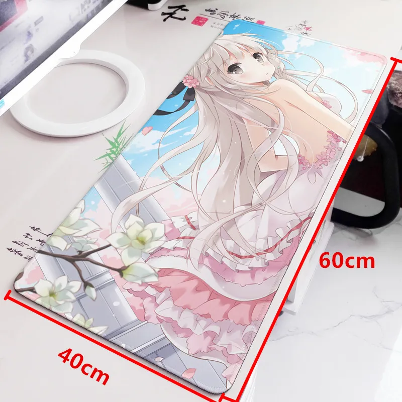 

60*40cm XL Japan Anime Mouse pad Big Grande Gamer Mousepad wife girl friend sister Kasugano Sora Yosuga no Sora tapis de souris