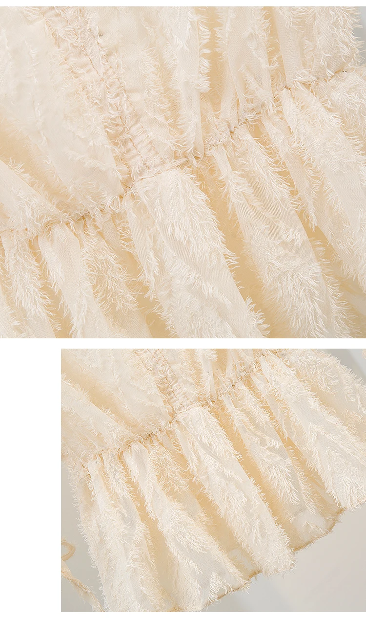 2019 Летняя мода V образным вырезом топы Корректирующие + Layere сетчатая юбка женская