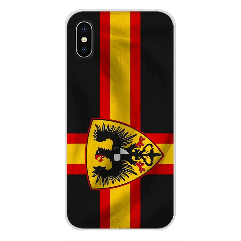 Для Apple iPhone X XR XS MAX 4 4S 5 5S 5C SE 6 6S 7 8 Plus ipod touch Национальный флаг Германии баннер с