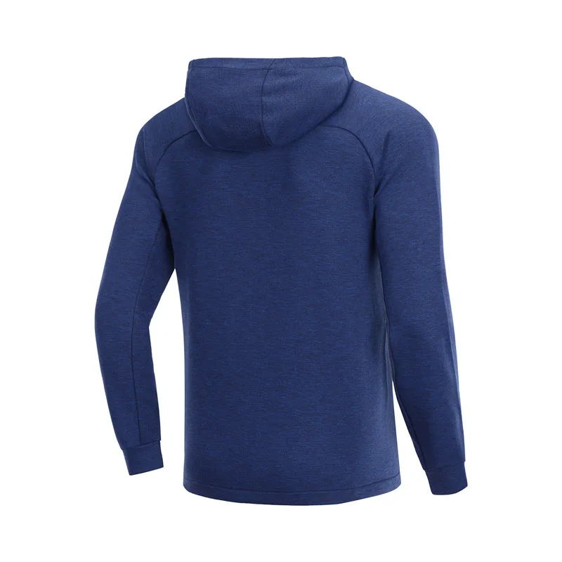 Мужская толстовка с капюшоном Li Ning удобная спортивная куртка из 66% хлопка 34%