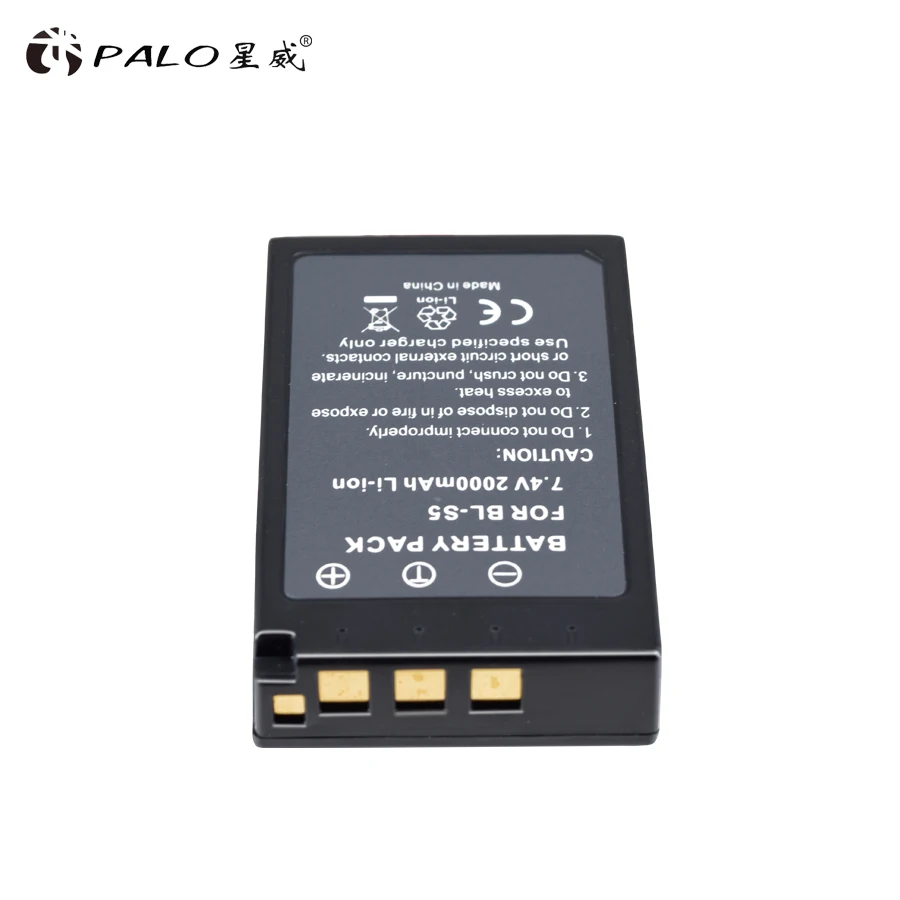 2000 мАч 4 шт. Φ BLS5 Bls50 bls 5 аккумулятор для Olympus 50 PEN BLS OM D Stylus 1|Цифровые аккумуляторы| |