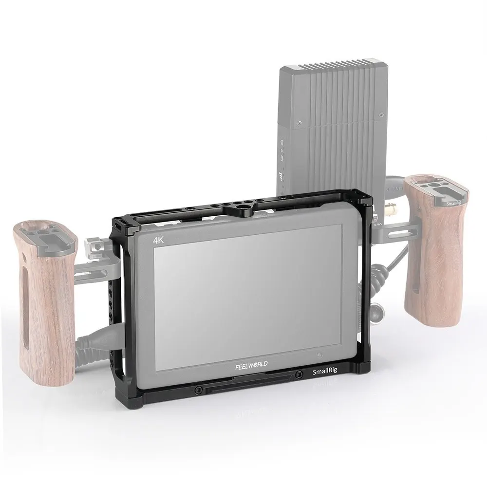Защитная клетка SmallRig для 7-дюймового монитора Feelworld T7/703/703S/F7S фитинговая с НАТО Rail -