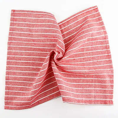 CJ002-3040Red 30x40 см хлопковые льняные салфетки нагреваемая теплоизоляционная подложка коврик для обеденного стола Удобная салфетка тканевые столовые приборы фон - Цвет: CJ002-3040Red