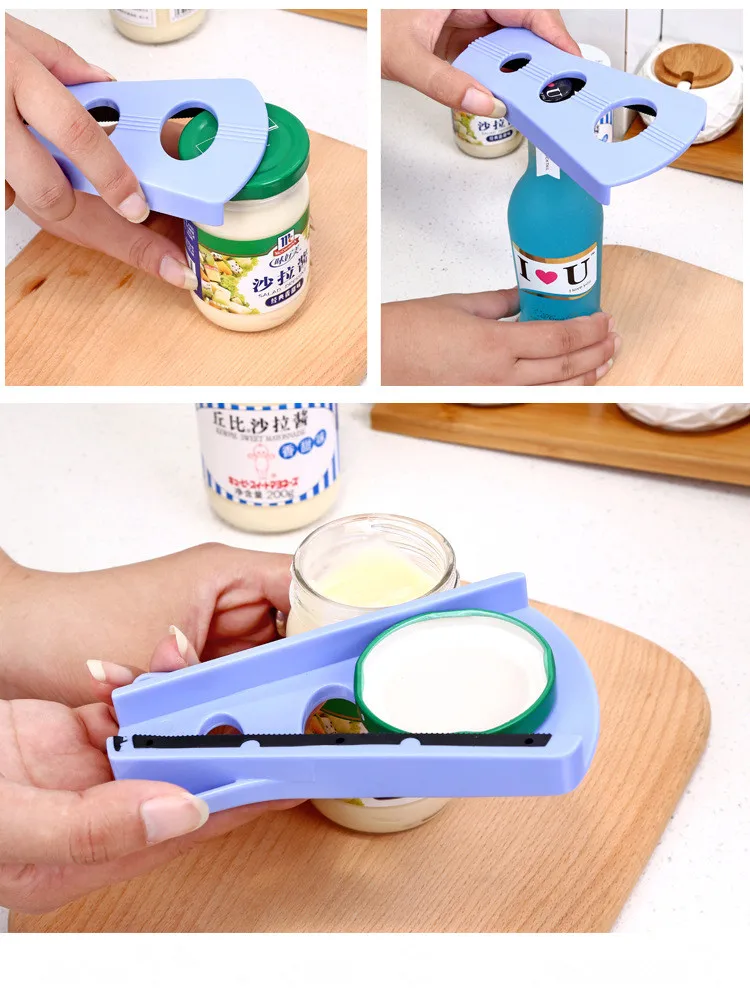 1 шт. многофункциональная винтовая крышка банка открывалка для бутылок ПП