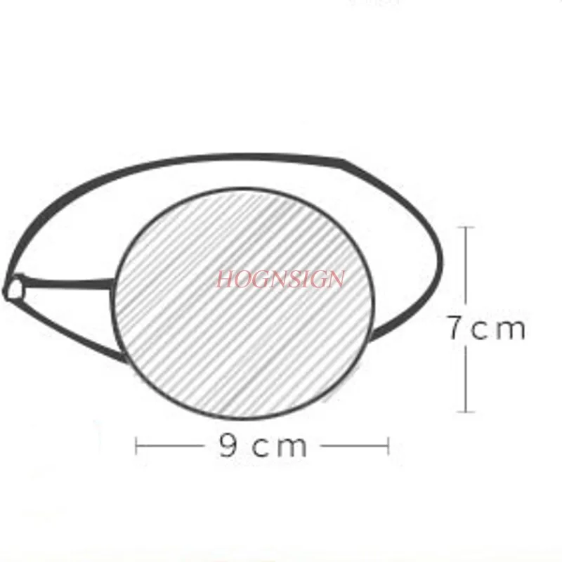 Взрослая одноглазная маска для коррекции амблиопии глаз шелковая мужская и